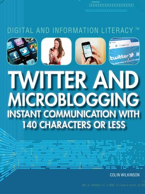 cover image of Twitter and Microblogging